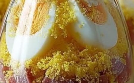 Mimosa en Verrines Festives