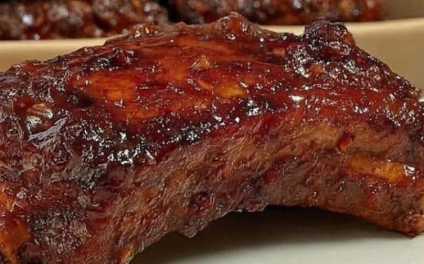 Sticky Honey Garlic Ribs Recipe