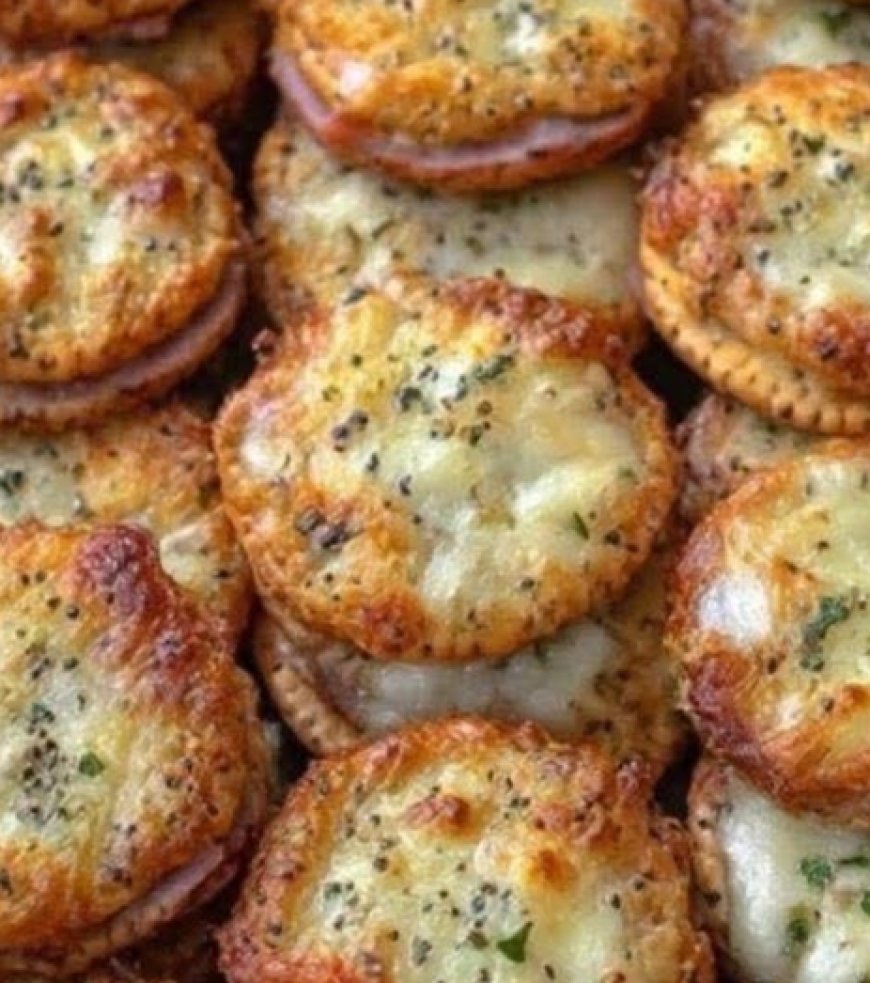 Mini Ham and Swiss Party Sandwiches