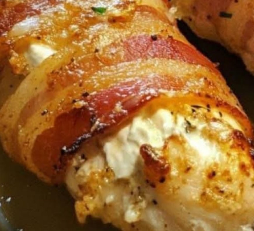 BBQ Bacon Stuffed Chicken