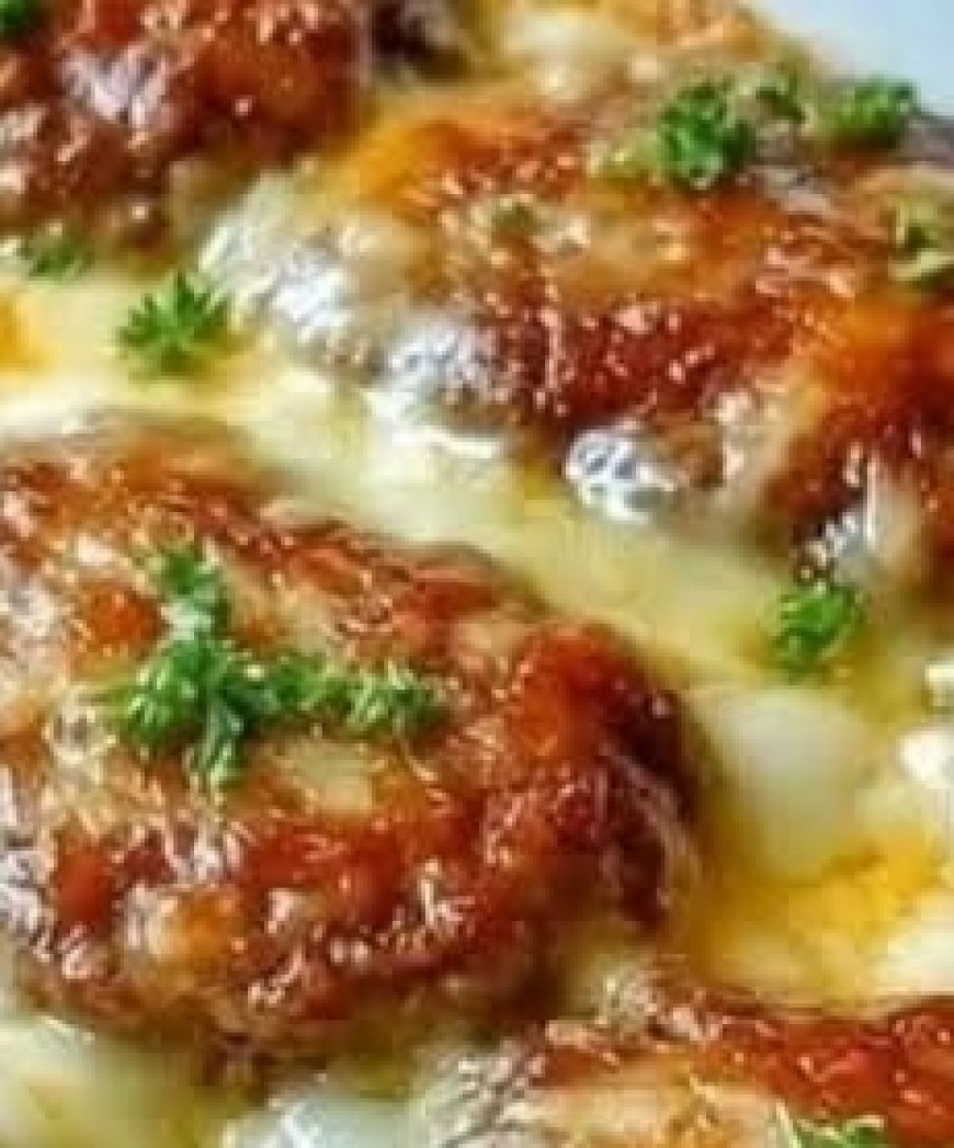 Amish Hamburger Steak Bake Recipe