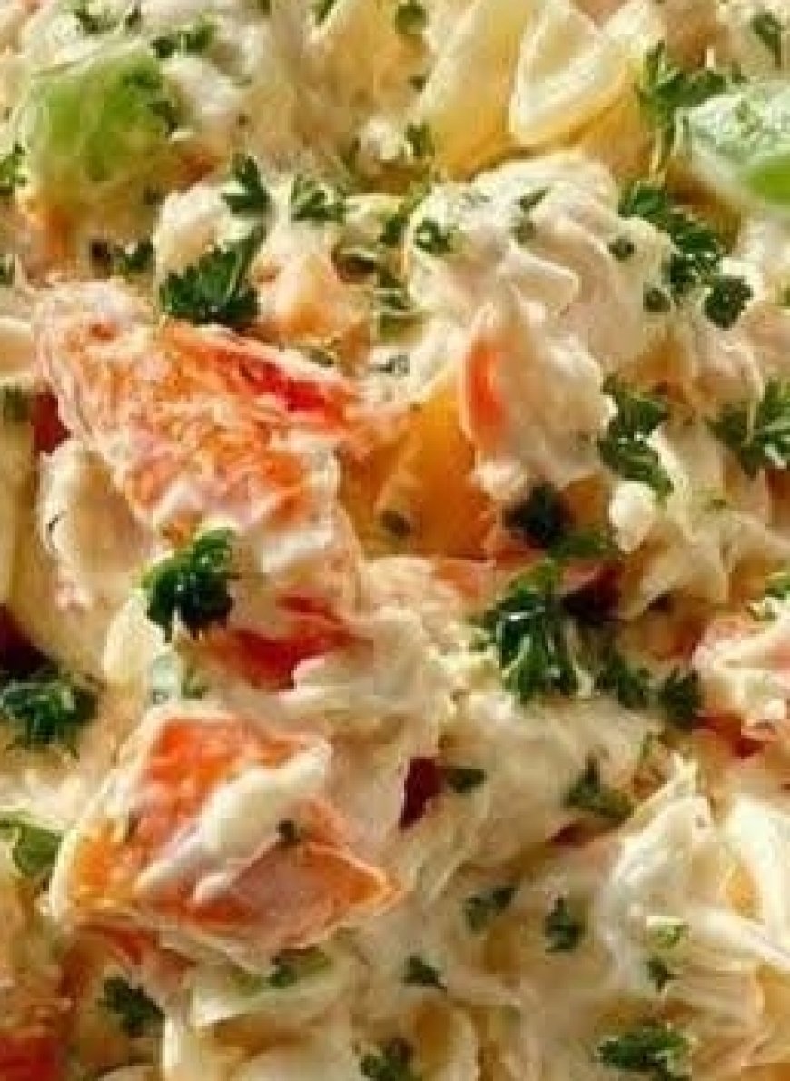 Creamy Crab-Style Seafood Salad