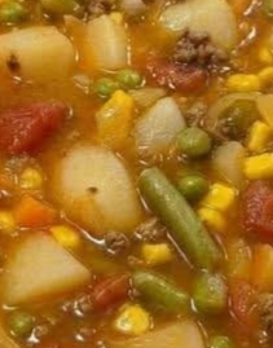 Hearty Beef and Vegetable Soup