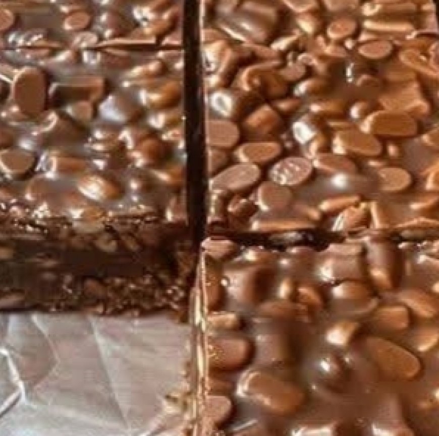 Classic Homemade Crunch Bars