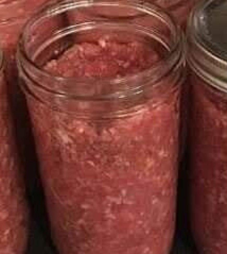 Canning Homemade Meatloaf