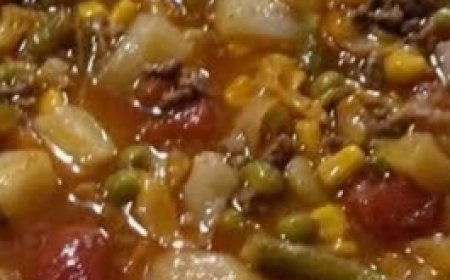 Hearty Beef and Vegetable Soup