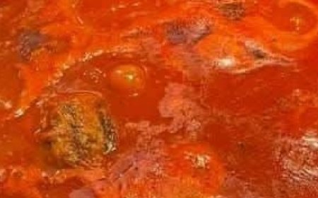 Homemade Meatballs and Gravy