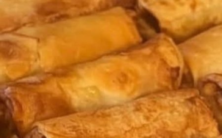 Cheesesteak Egg Roll Taco