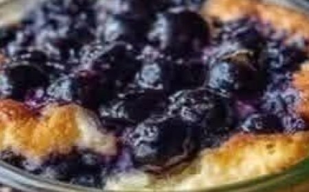 Blueberry Protein Breakfast Bake