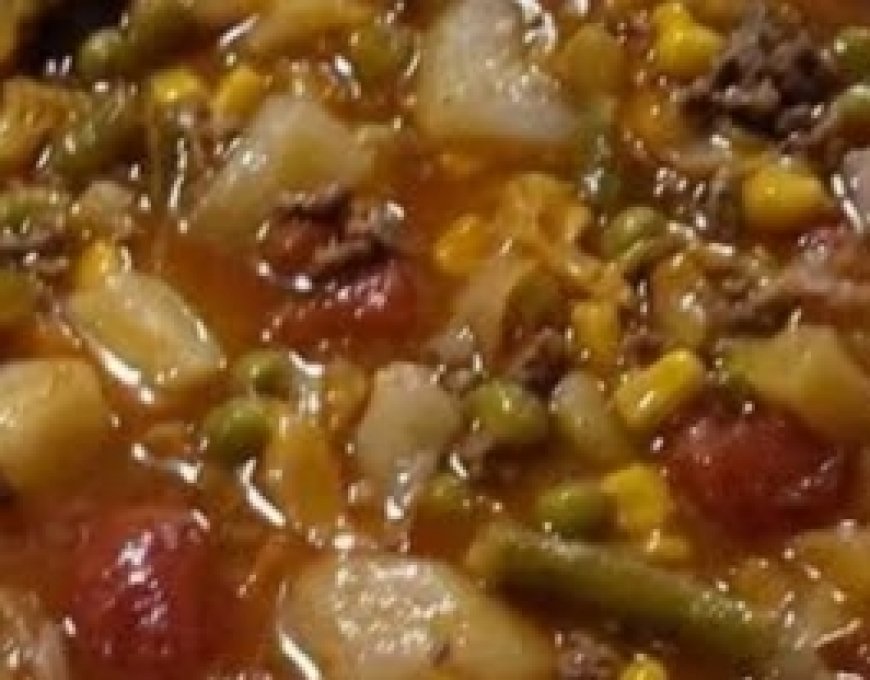Hearty Beef and Vegetable Soup