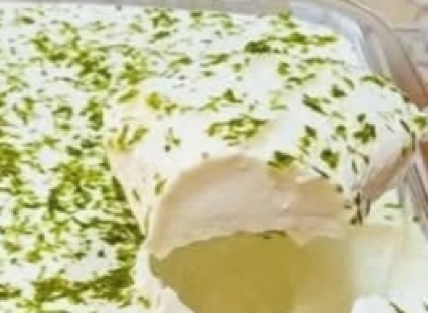 Lime Mousse with 4 Ingredients: Simple Dessert Without Sugar and with a Creamy Texture