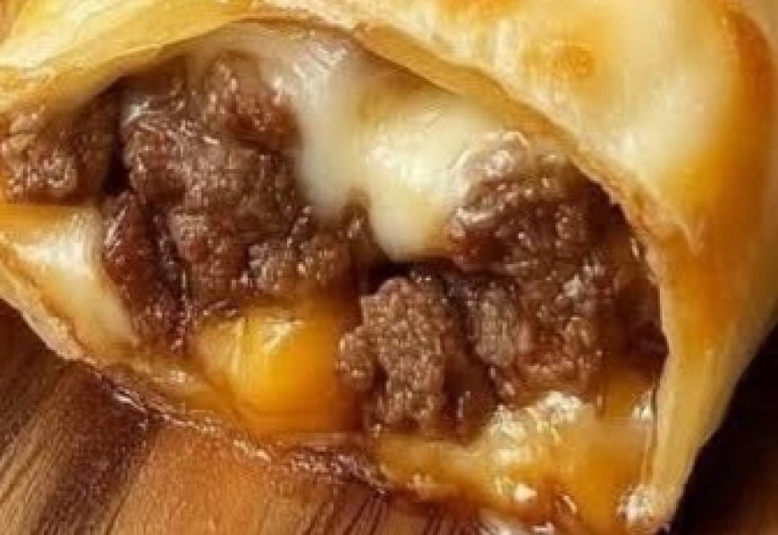 Cheesy Beef & Cheese Crispy Roll (like the image)
