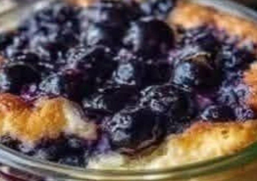 Blueberry Protein Breakfast Bake
